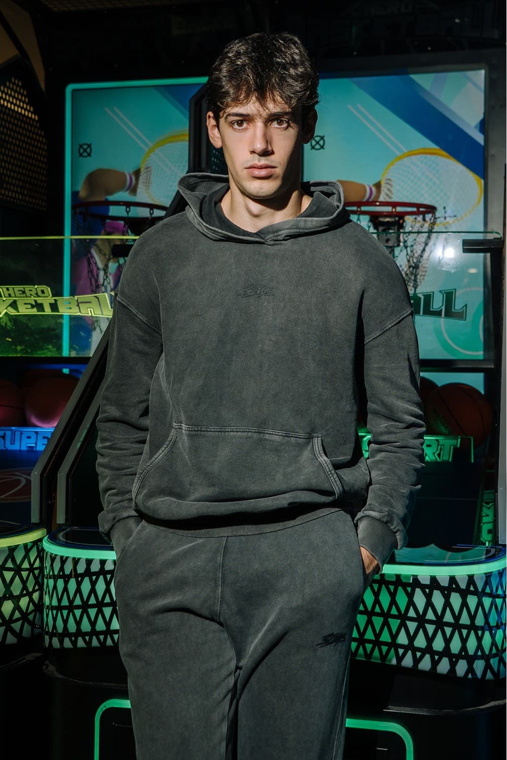 3GUYS LUKA HOODED L.F 63-5082 ANTRHACITE