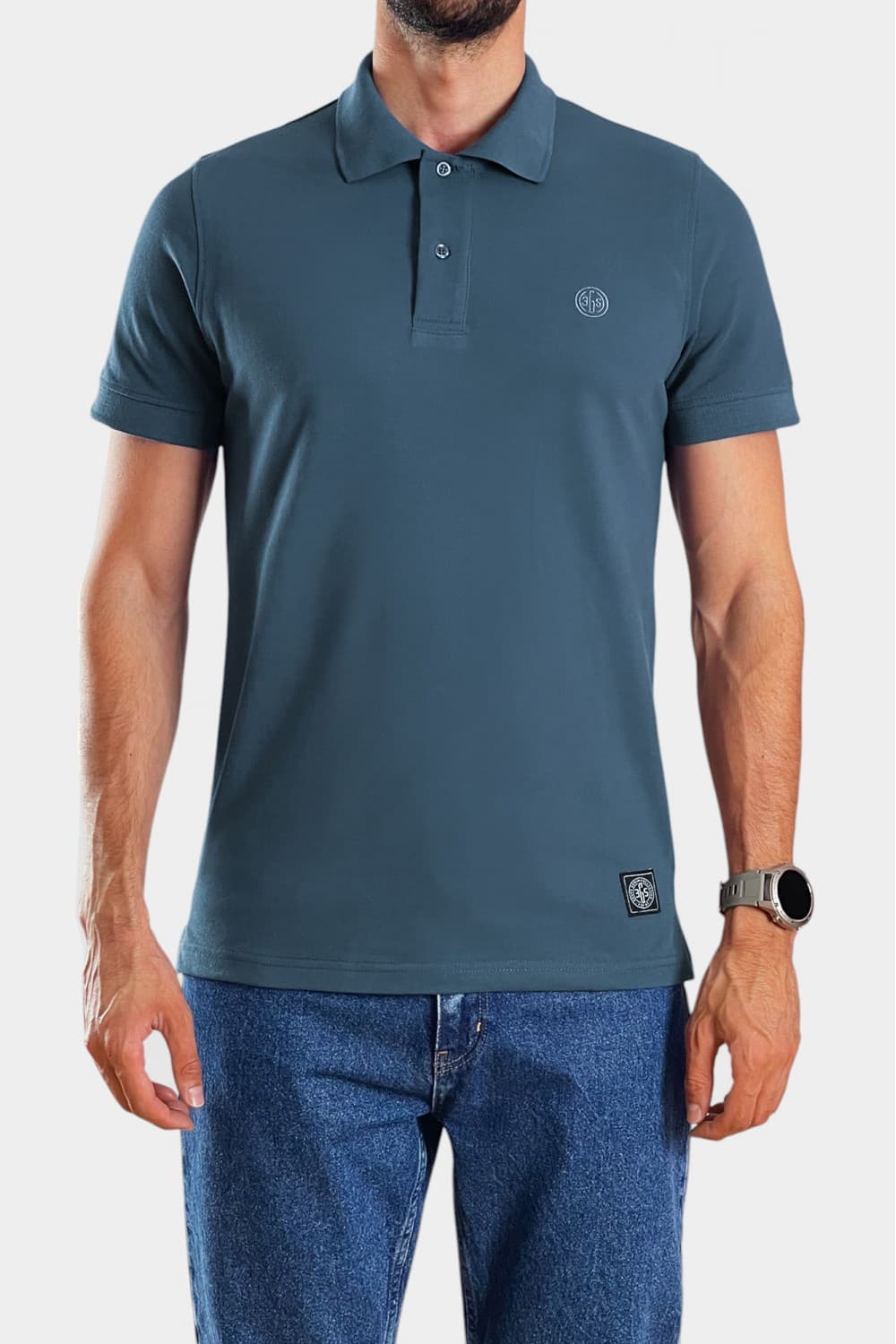3GUYS NORDIN POLO BLUE 4972