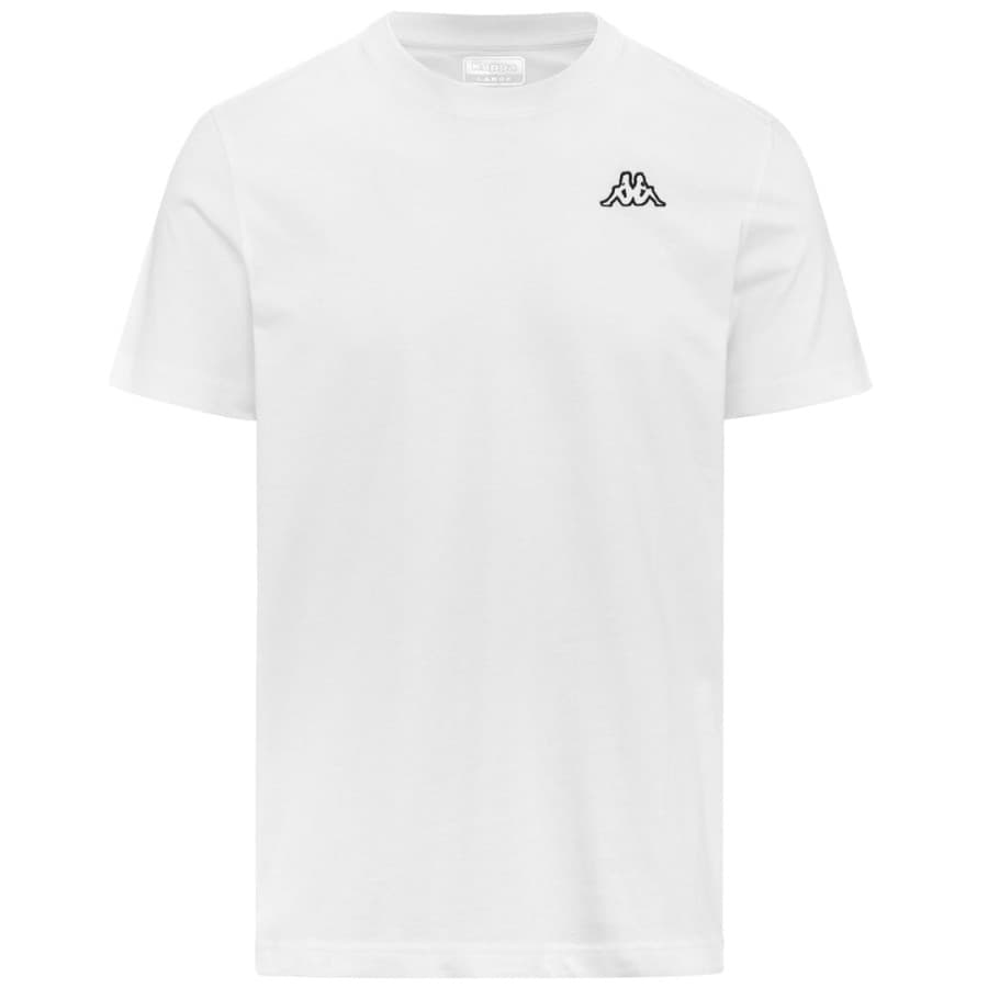 KAPPA T-SHIRTS LOGO CAFERS UN WHITE 1156500007