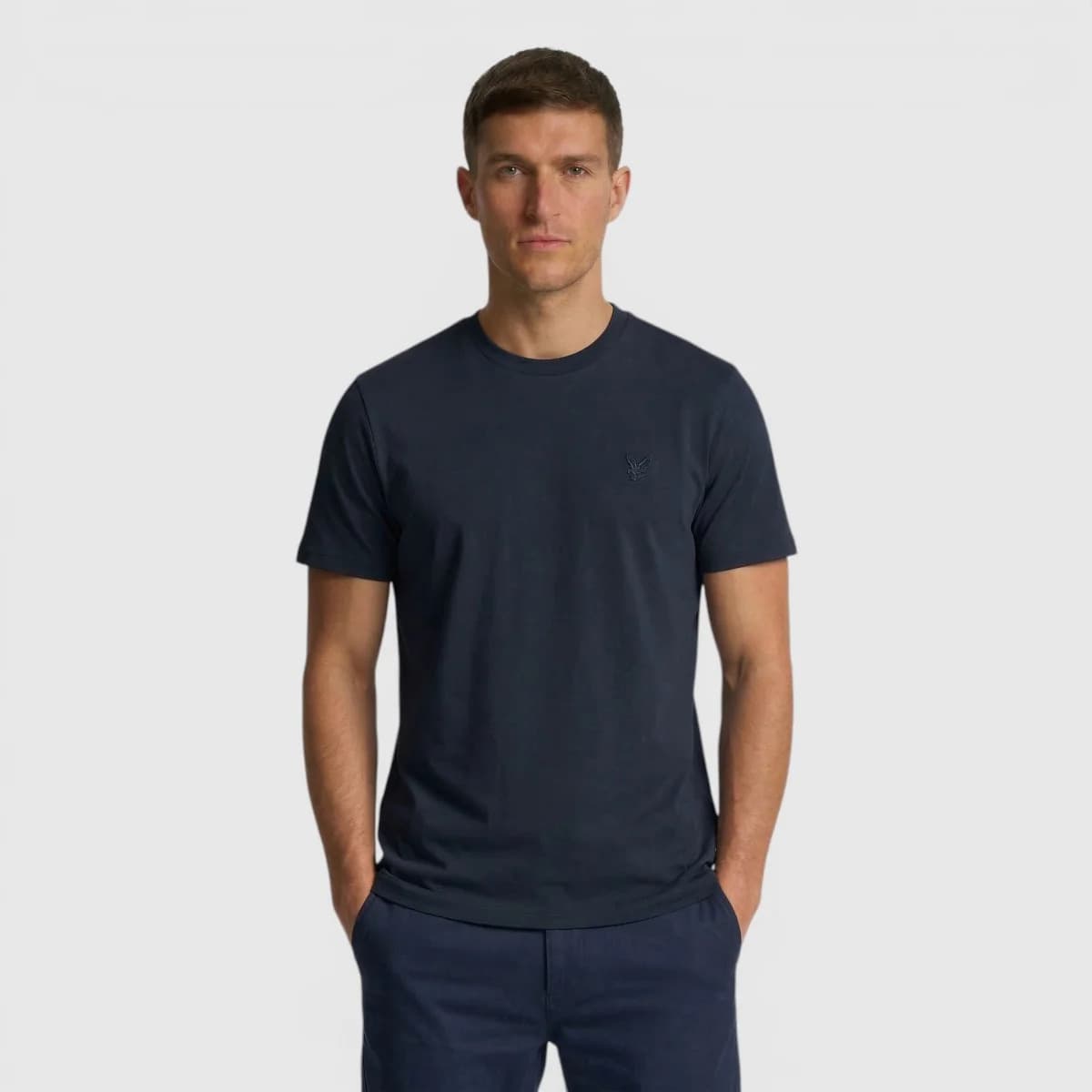LYLE&SCOTT T-SHIRT TS2255 BLUE/BLACK