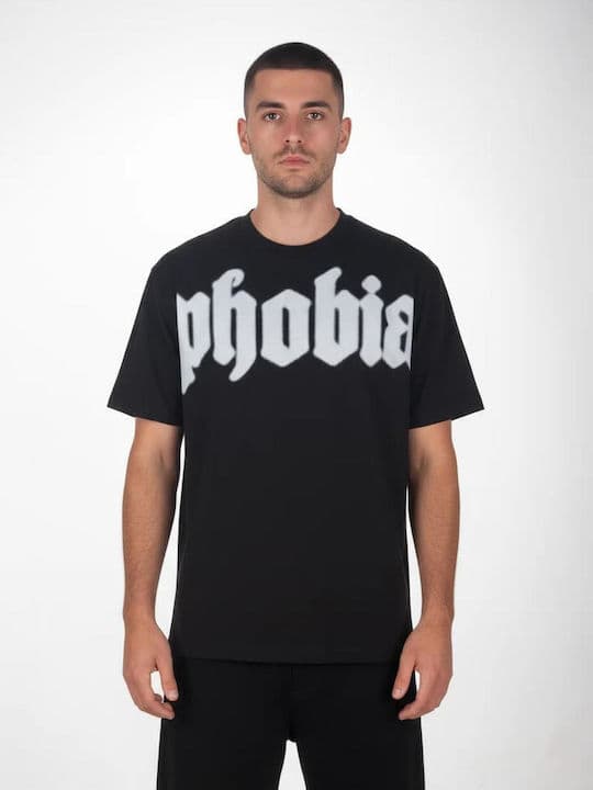 PACO-CO T-SHIRT PHOBIA BLACK 2631061