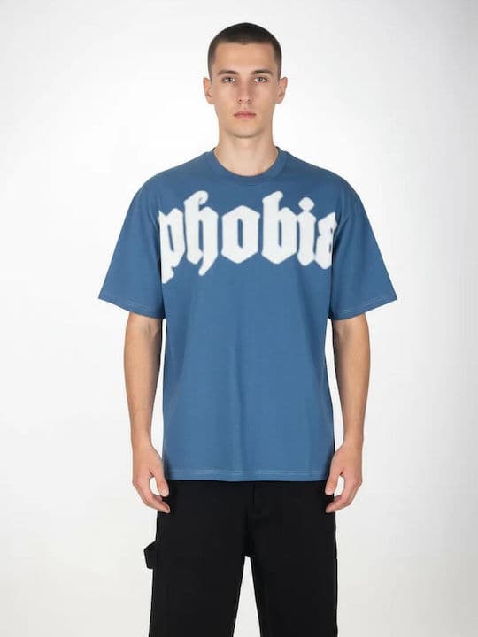 PACO-CO T-SHIRT PHOBIA BLUE 2631061