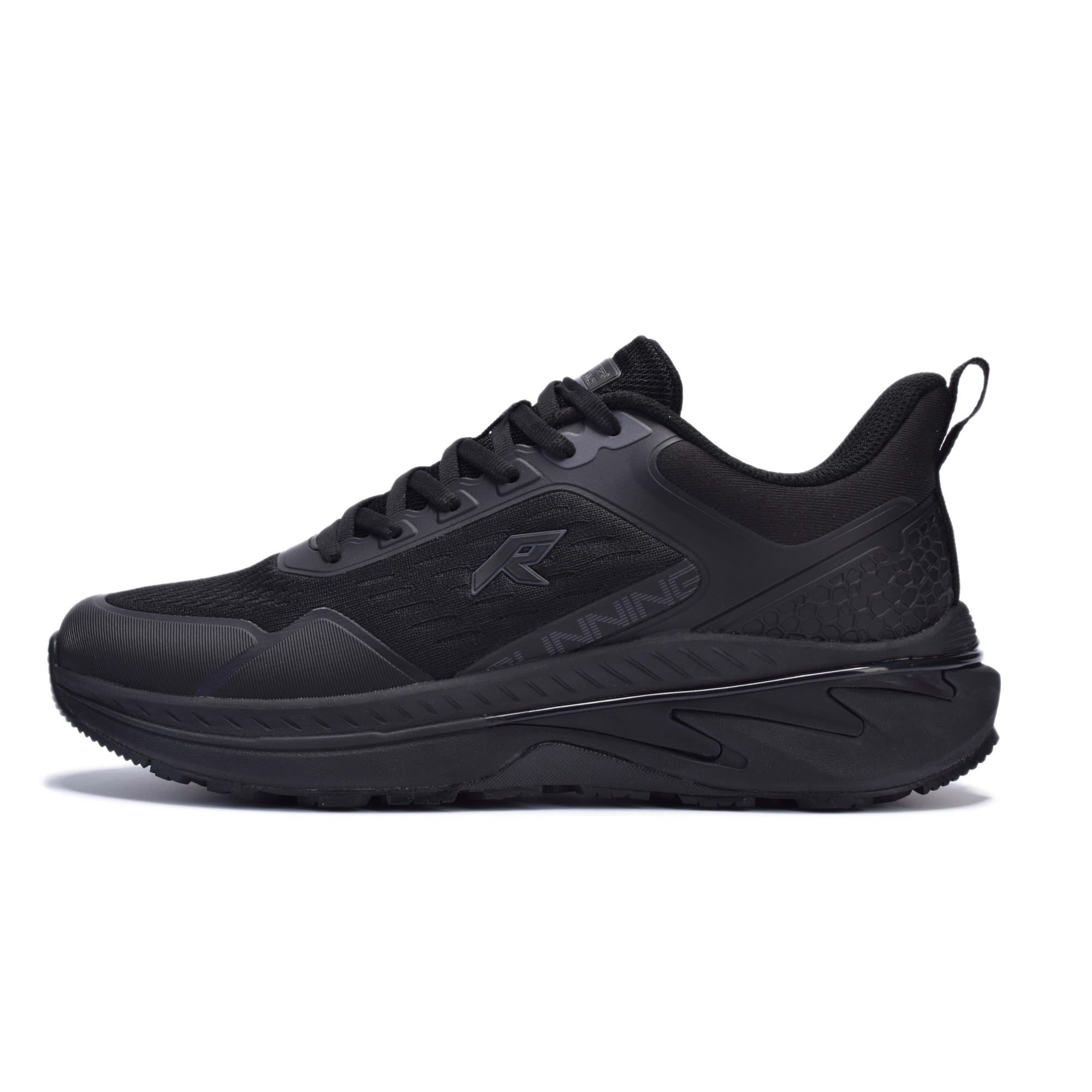 RUNNING SHOES MEN RUNNERS, RNS-261-7379, BLACK