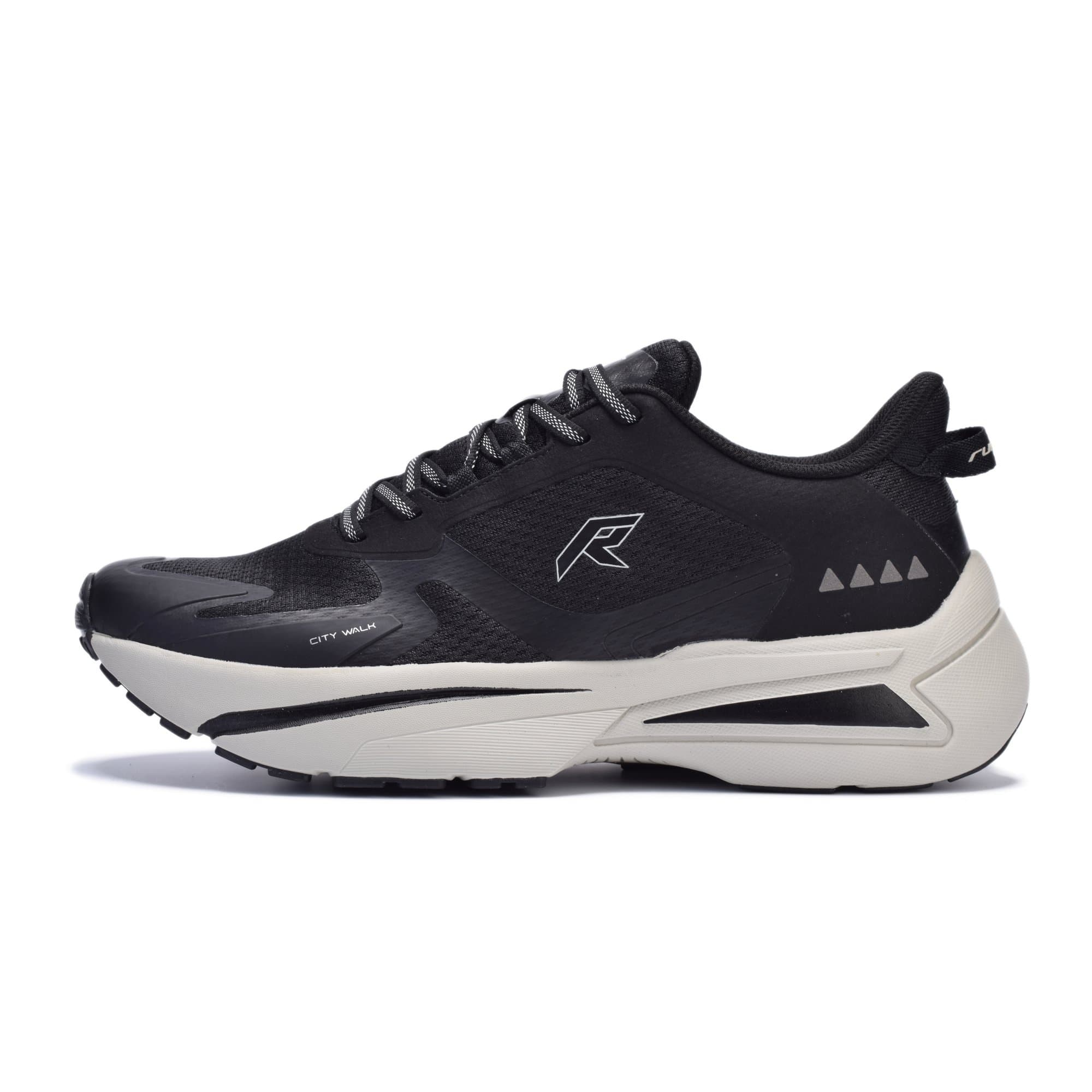 MEN RUNNING SHOES RUNNERS RNS-261-03915, BLACK