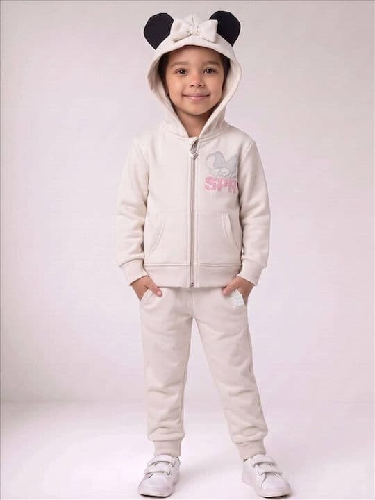 SET BABY GIRL 262-2016 BEIGE