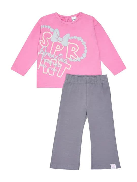 SET BABY GIRL 262-2018 PINK