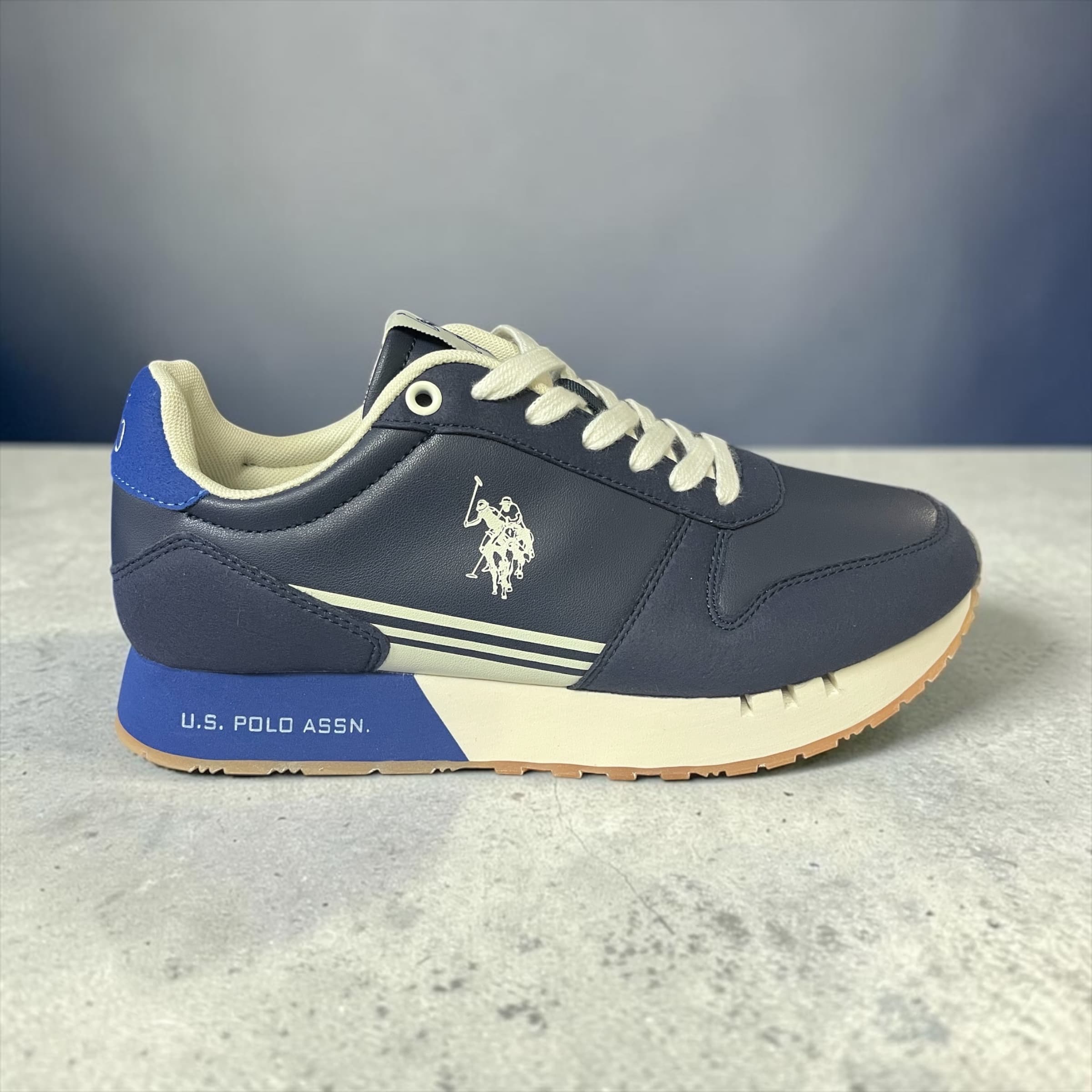 U.S POLO ASSN SHOES DENI001M/6YH1 UN NAVY BLUE