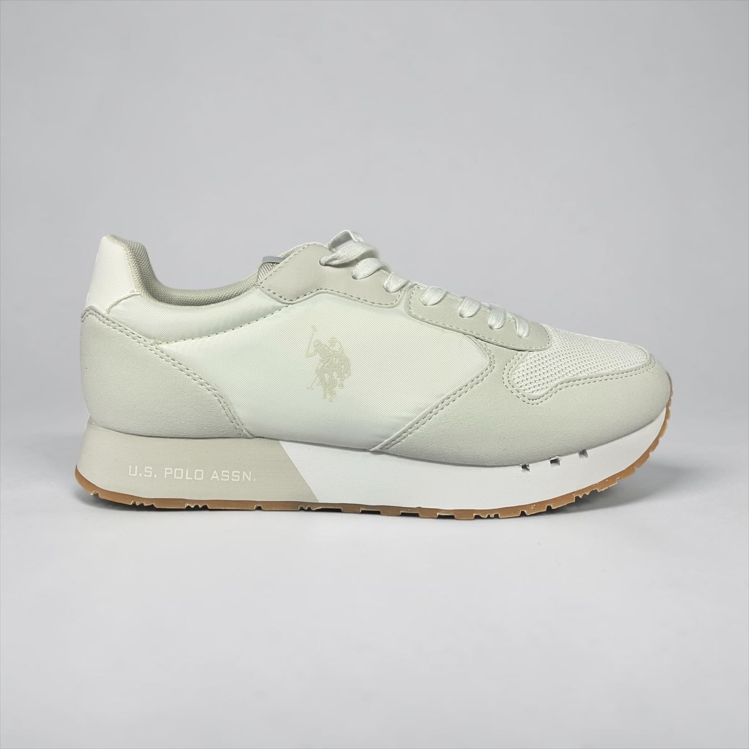 U.S POLO ASSN SHOES DENI001M/6YH1 UN WHITE